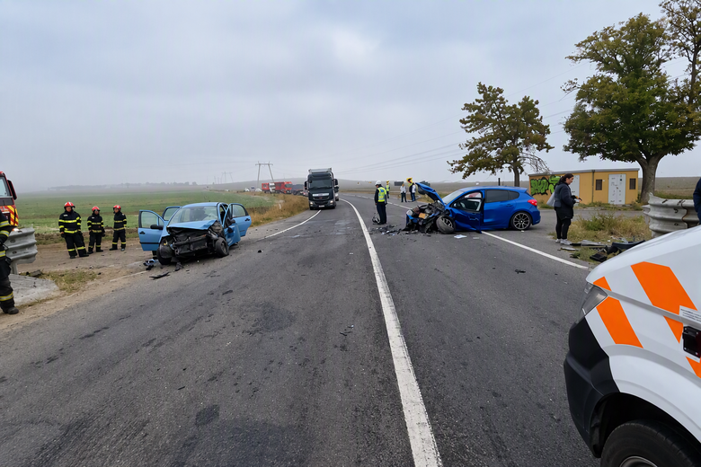  Șase persoane transportate de urgență la spital în urma unui grav accident rutier