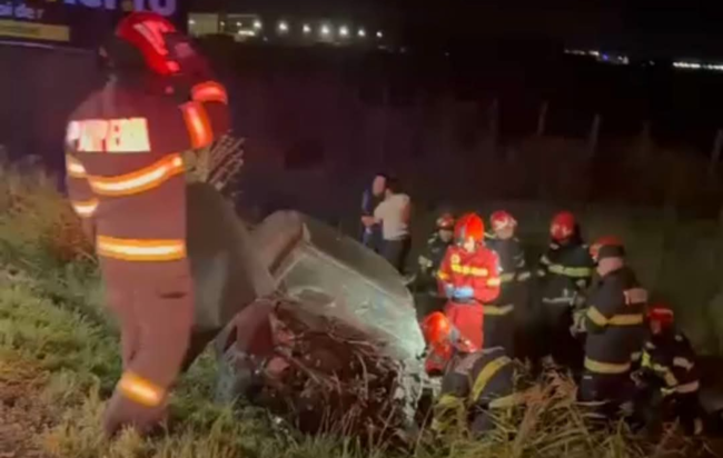  Județul Iași: accident grav în care au fost implicate un camion și un autoturism în această dimineață